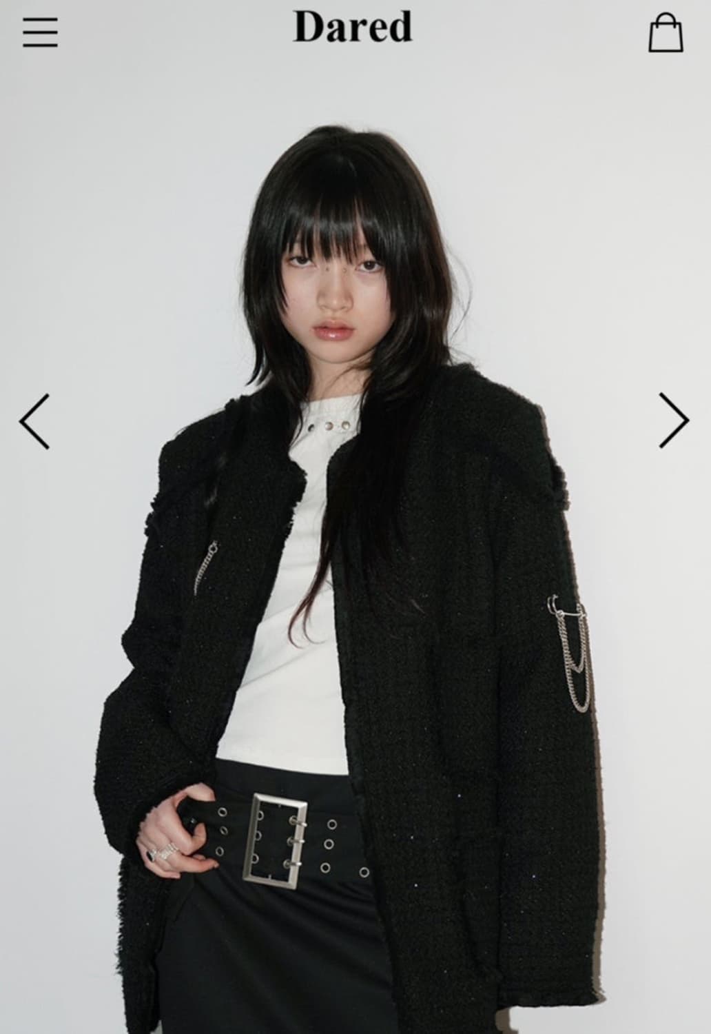 데어드 트위드 자켓  상품이미지1