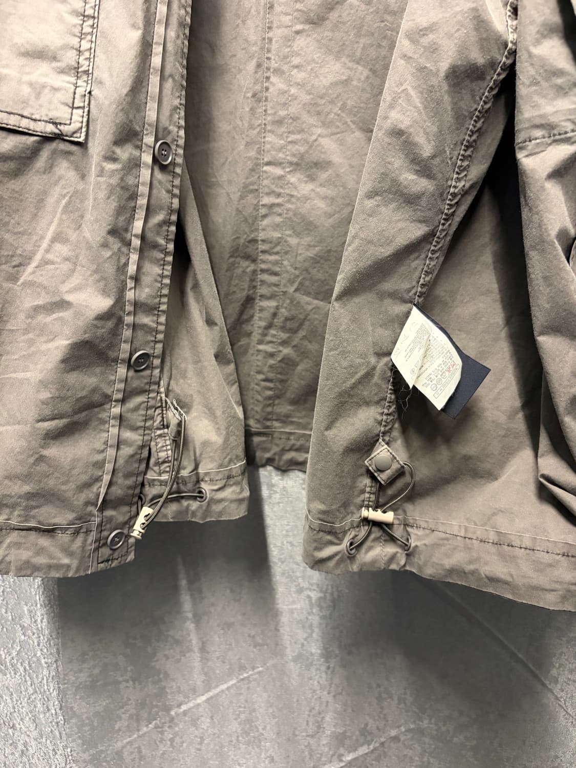 Juun.j 준지 가먼트 다잉 코치 셔츠 상품이미지4