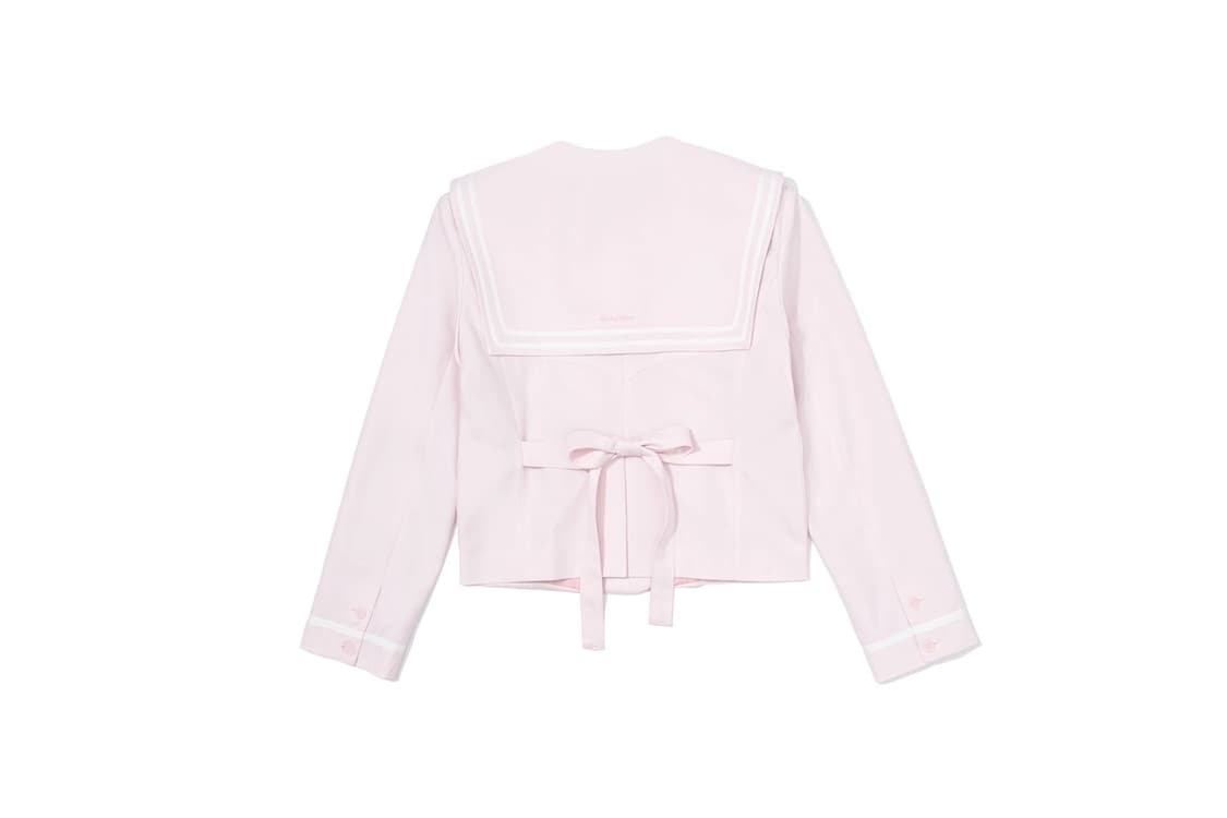아이당클럽 스쿨 자켓 핑크 상품이미지2