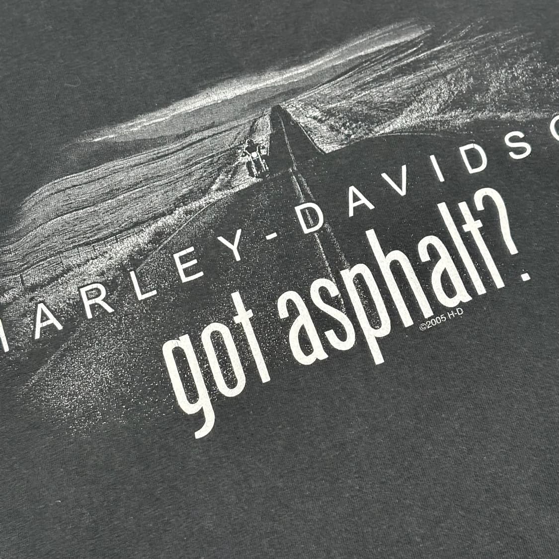 빈티지 할리데이비슨 “Got Asphalt?” 티셔츠 상품이미지5