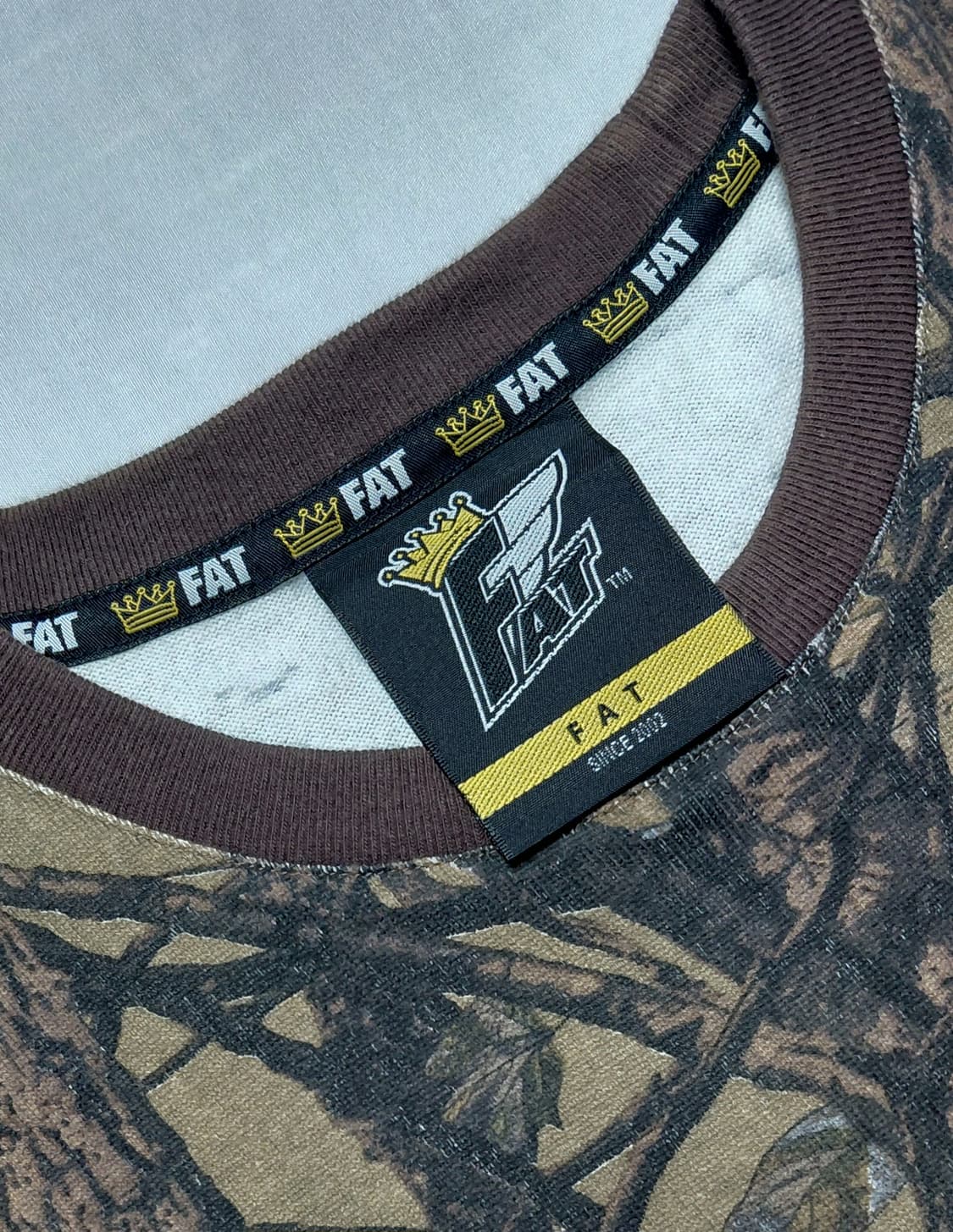 [95/M] FAT 리얼트리 카모 헤비웨이트 포켓 티셔츠-REDNECK 상품이미지5