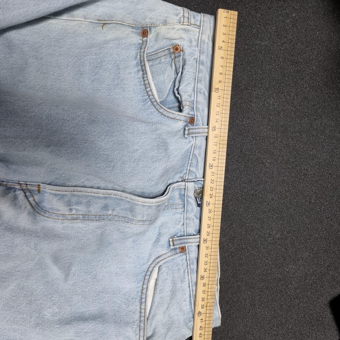 리바이스 501 made in usa 연청 상품이미지3