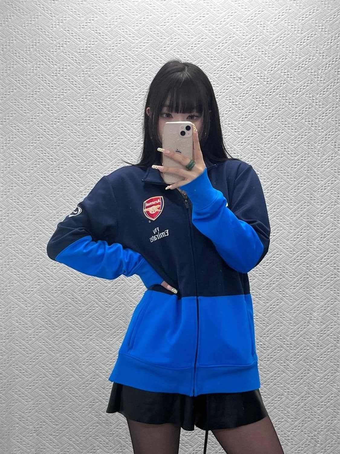 나이키 올드스쿨 레트로 아스날 배색 져지 집업 L C09749 상품이미지2