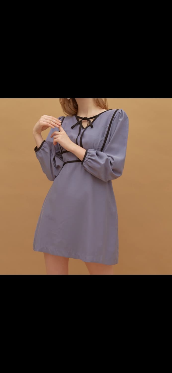 새상품)하트클럽 하늘색 원피스 s사이즈 하객룩 데이트룩 쌉가능 상품이미지2