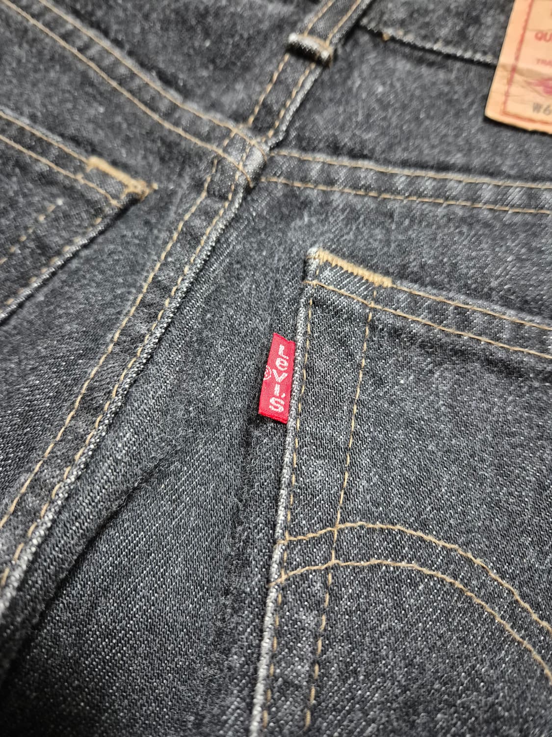 리바이스 W606-03 블랙진 상품이미지5