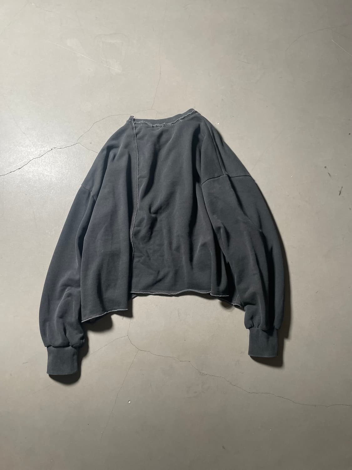 H•d **피그다잉 언발 스웻 셔츠** 상품이미지4