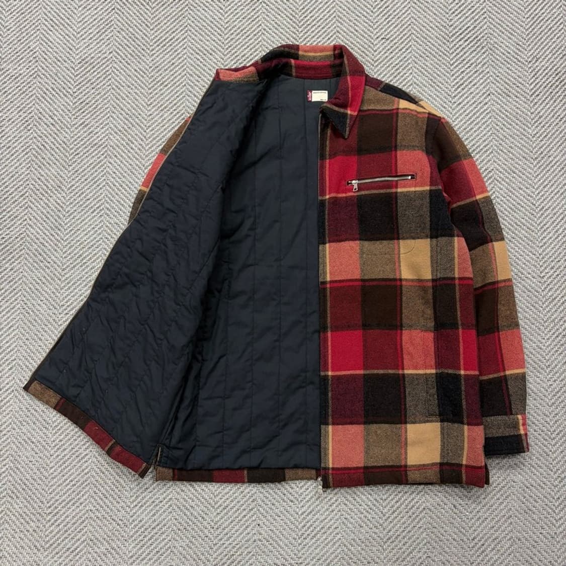 리바이스 체크 모직 자켓 v2016 상품이미지6