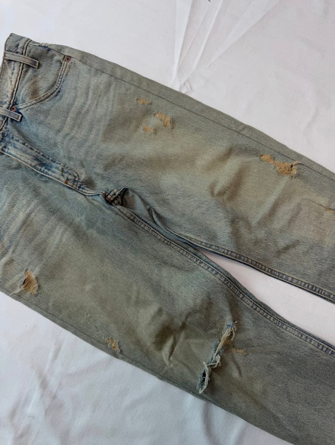 브라질 생산 오렌지탭 리바이스 550 33X32 상품이미지4