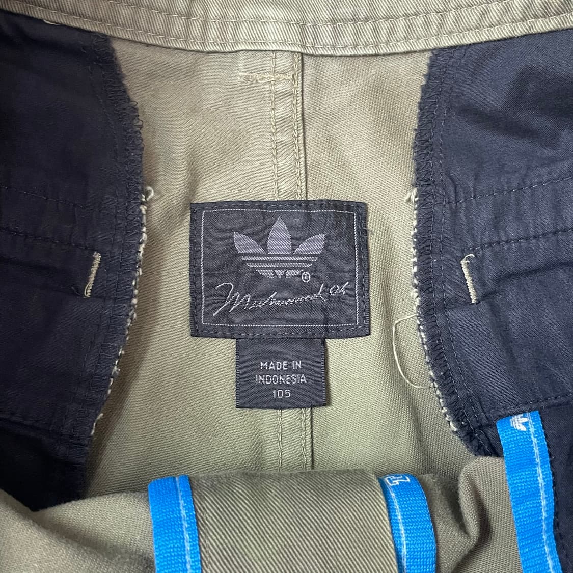 (32) 아디다스 자수포인트 카키 카코팬츠 상품이미지4