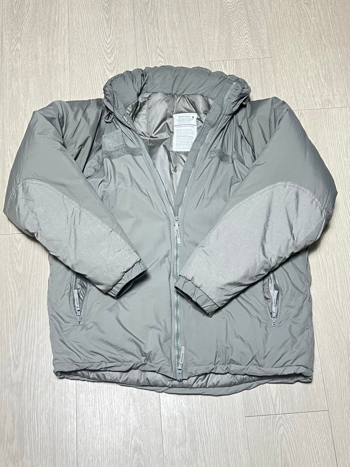 (테니어19년)M/R 미군 레벨7 프리마로프트 파카 자켓 상품이미지1