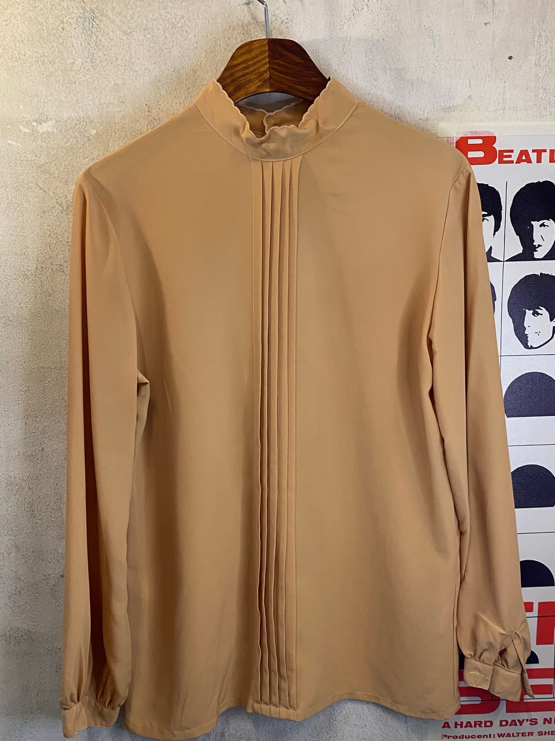 Japan vintage 하이넥셔츠 블라우스 상품이미지1