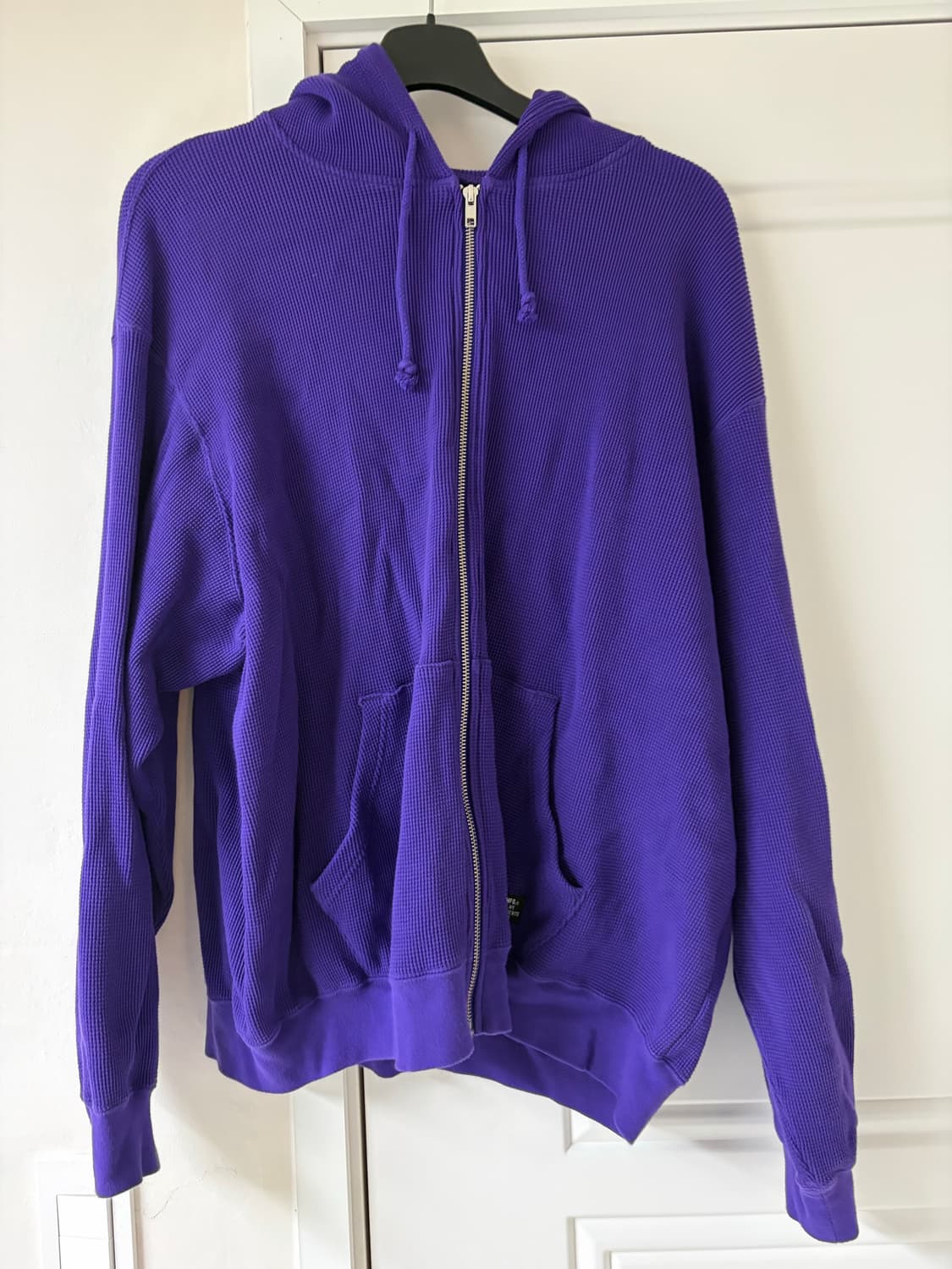 슈프림 써멀 후드 집업 퍼플 상품이미지1