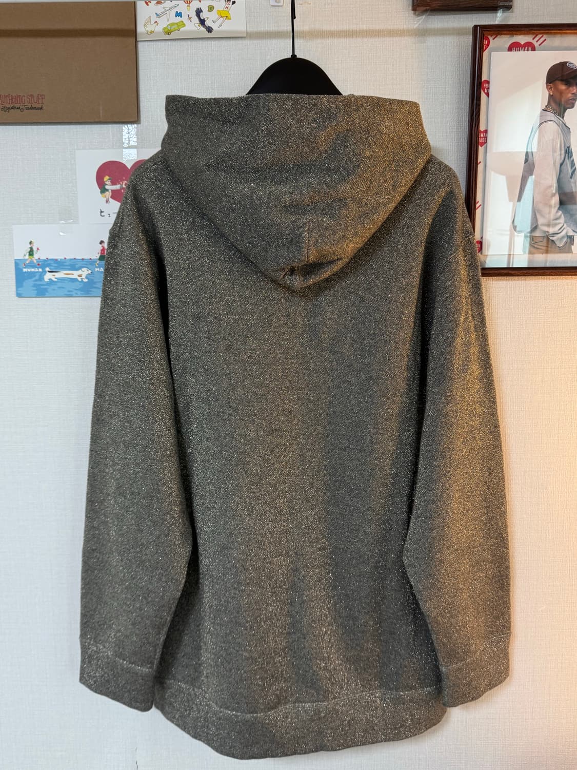 [M]Needles 니들스 라메 글리터 후드티 상품이미지3