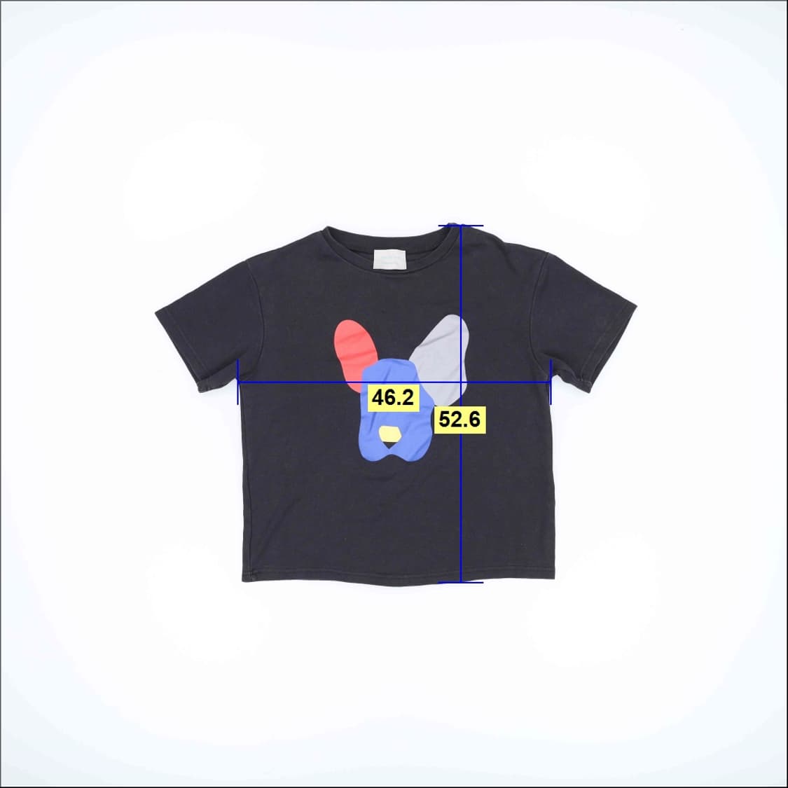 실측확인 빈티지 키즈 프린팅 반팔티 0202H1 상품이미지6