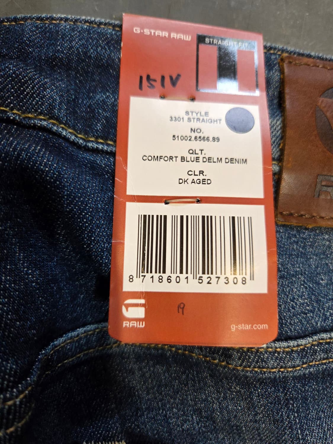 G-STAR RAW 청바지 데님 블루(W31/L32) 상품이미지6