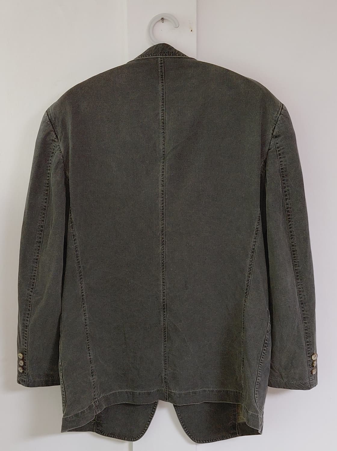 [L] JEAN GERARD HOMME 린넨 텐셀 워싱 자켓 상품이미지8