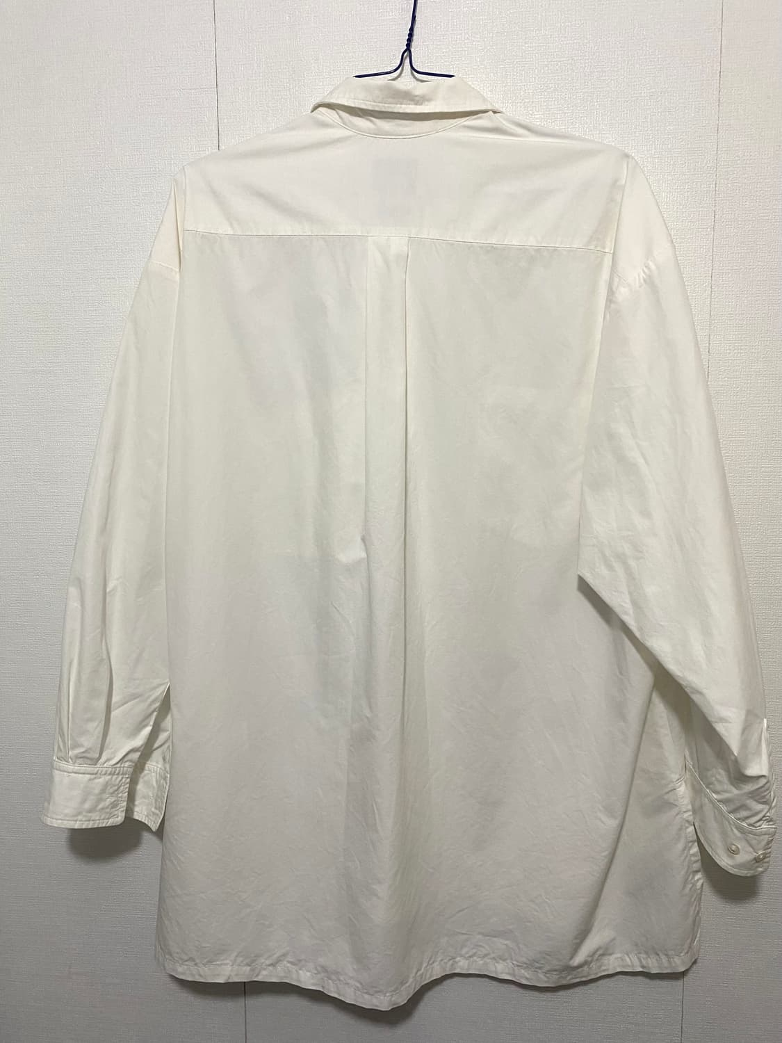 앵글런 오버핏 화이트 셔츠 25SS  상품이미지6