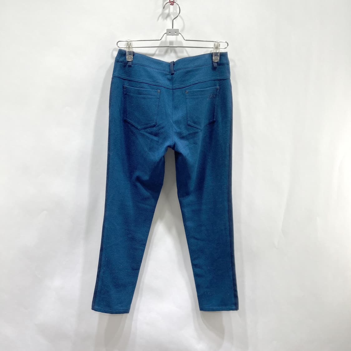 JDX 여성골프팬츠 추동용 블루체크 28 상품이미지3