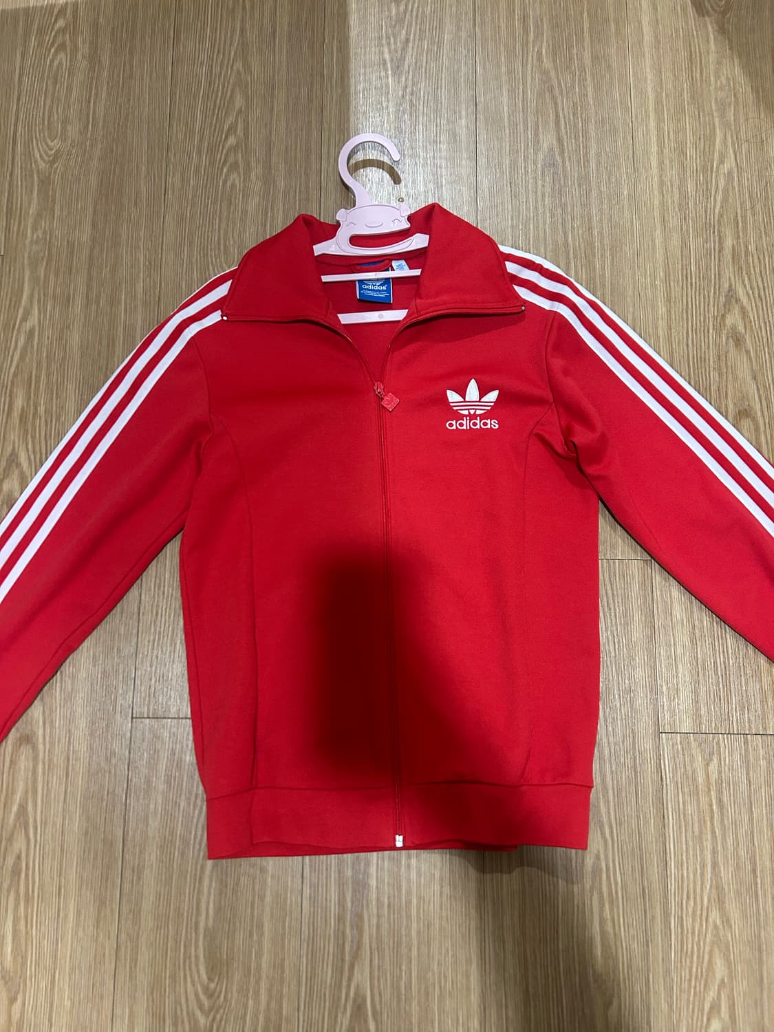 아디다스 유로파 트랙탑 빨강 져지 상품이미지3