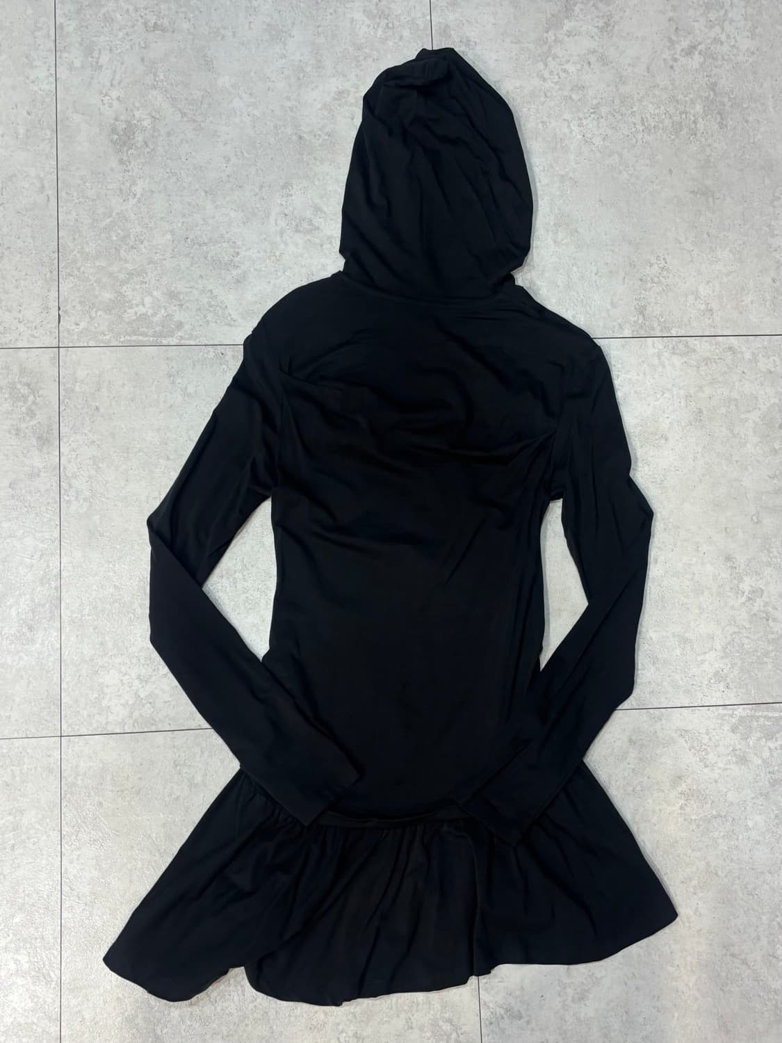 LCDC tm) Hooded Jersey Dress BK M 상품이미지7