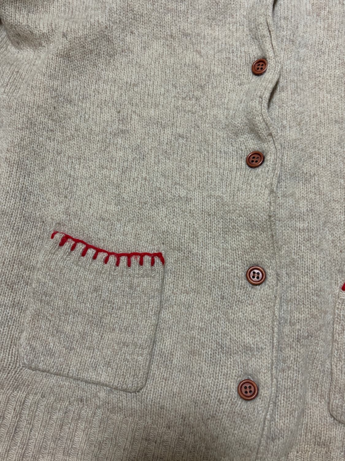 하구미 모리걸 빈티지 가디건 상품이미지3