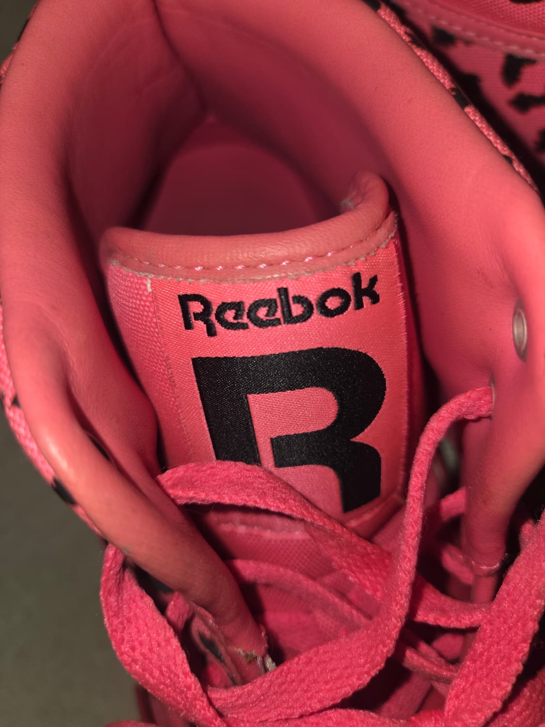 Reebok T Raww 'Pink' 리복 레오파드 핑크 스니커즈 y2k 상품이미지3