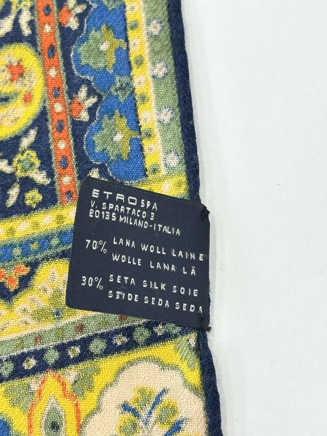 에트로 울 실크 머플러 상품이미지6