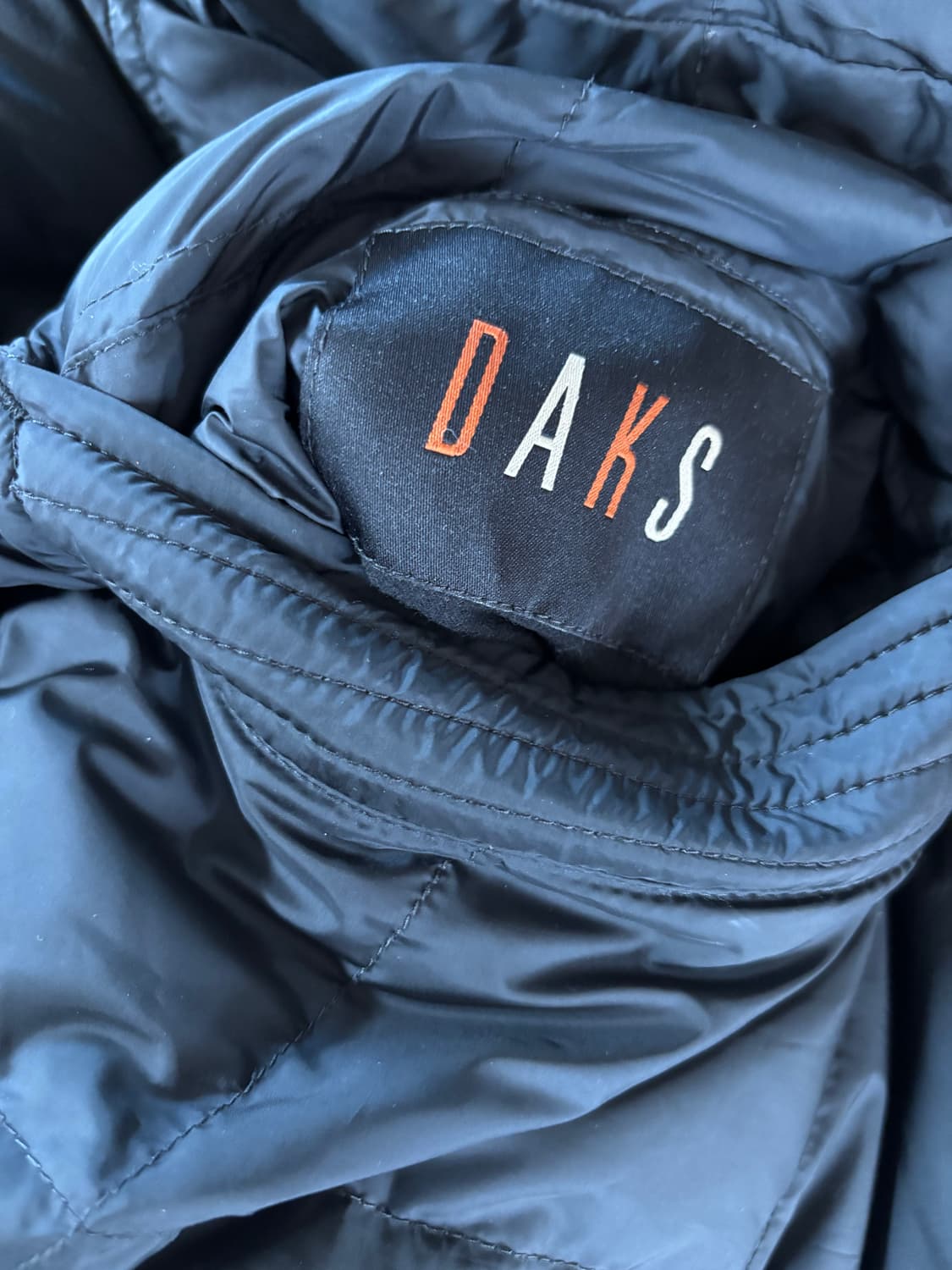 닥스 DAKS 리버시블 패딩코트 110사이즈 상품이미지5