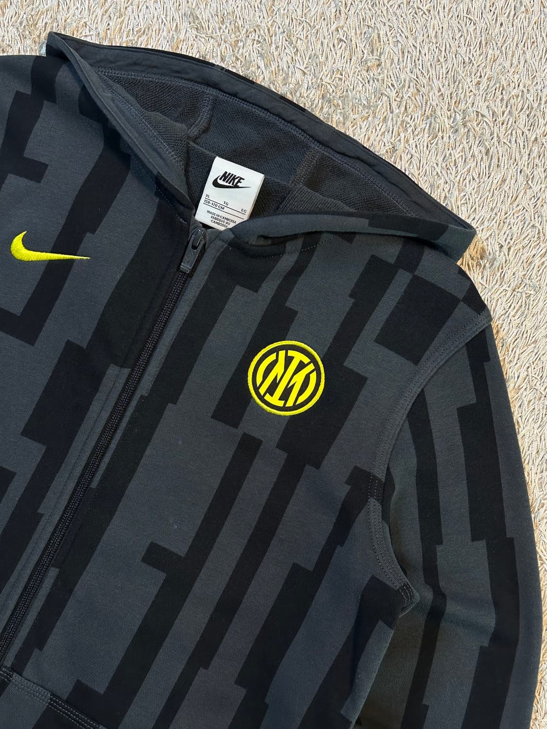 나이키 신형 인터밀란 23-24 후드집업 상품이미지2