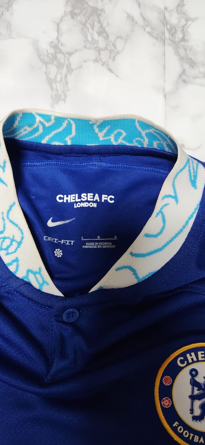 [해외 L] 나이키 첼시 22-23 홈 축구 유니폼 반팔 상품이미지5