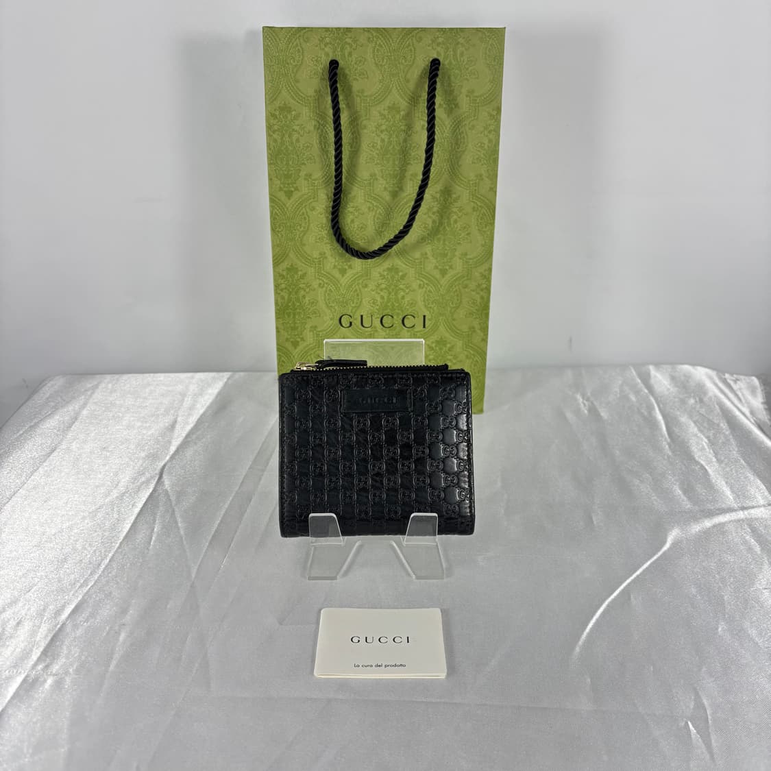 (정품)구찌 GG 마이크로시마 미니 반지갑 월렛 510318 상품이미지10