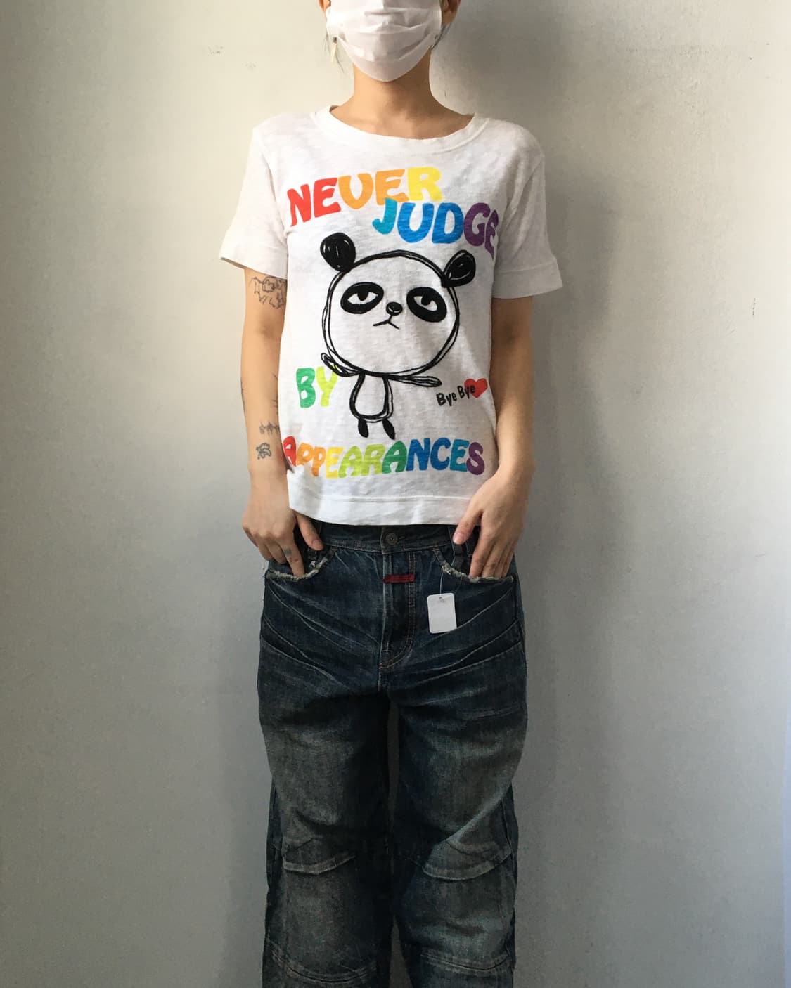 Printing point t shirt 상품이미지1