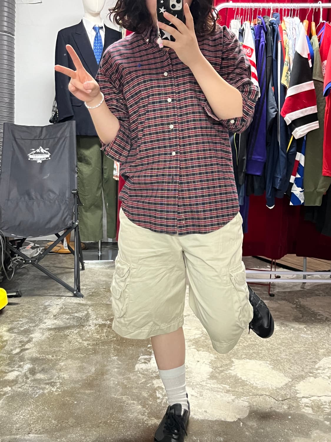 Polo 폴로 체크셔츠 m 여성m추천 상품이미지4