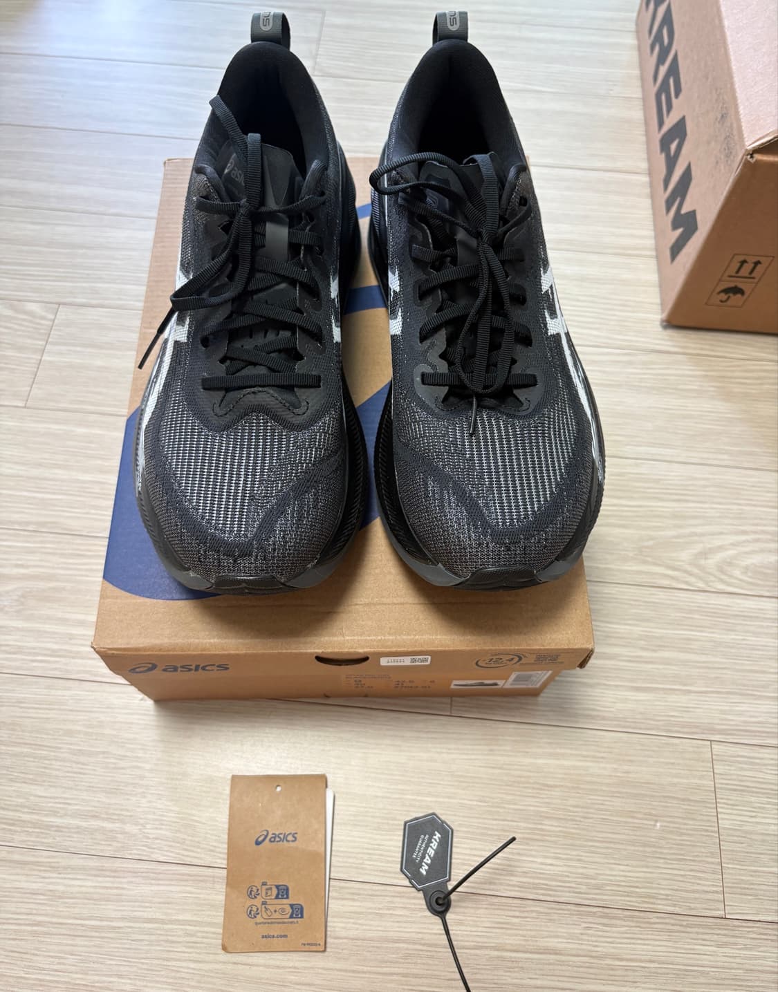 아식스 슈퍼블라스트2 블랙 270 상품이미지1