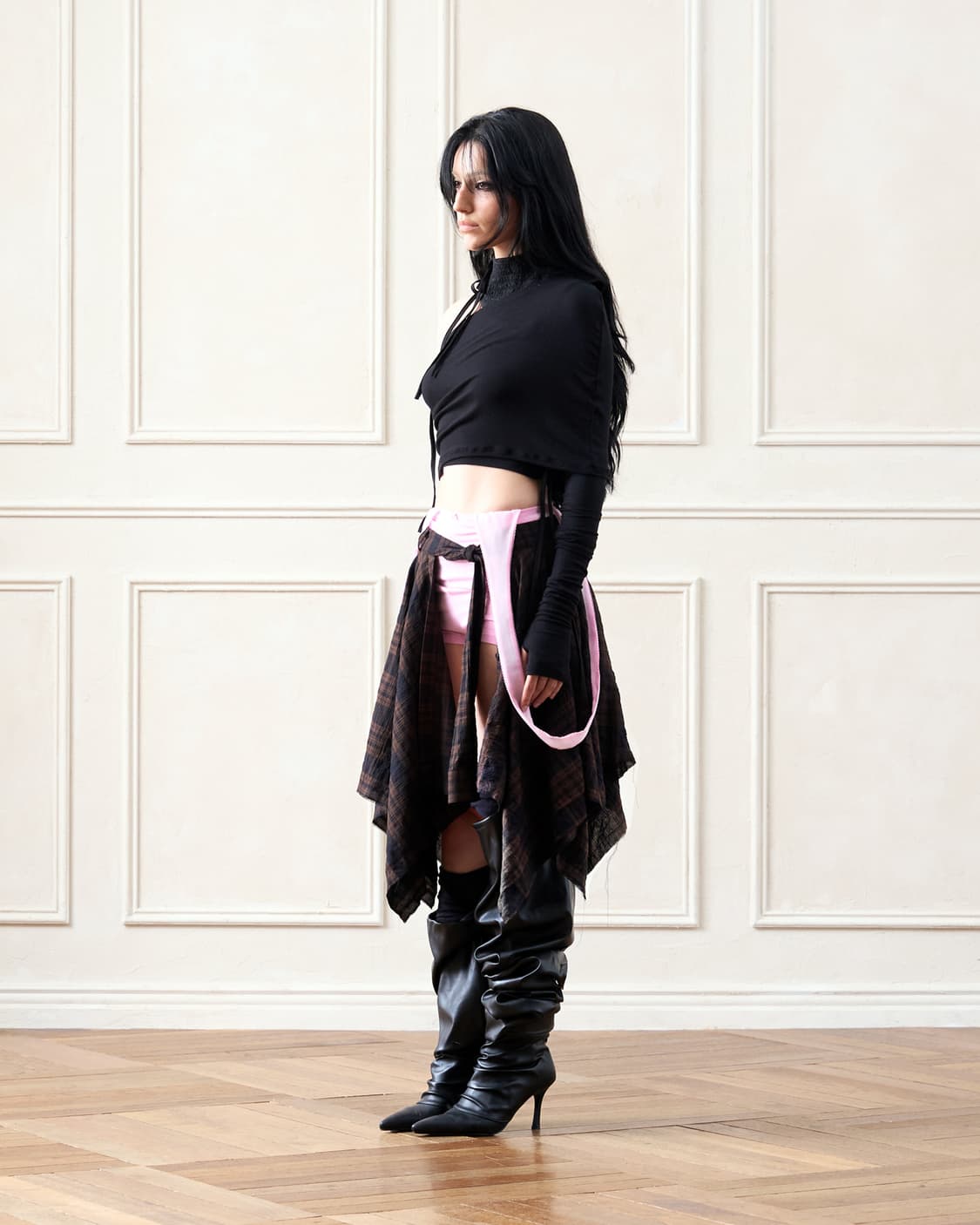 ROSAKITTEVINE( layered lace slip shorts) 상품이미지4