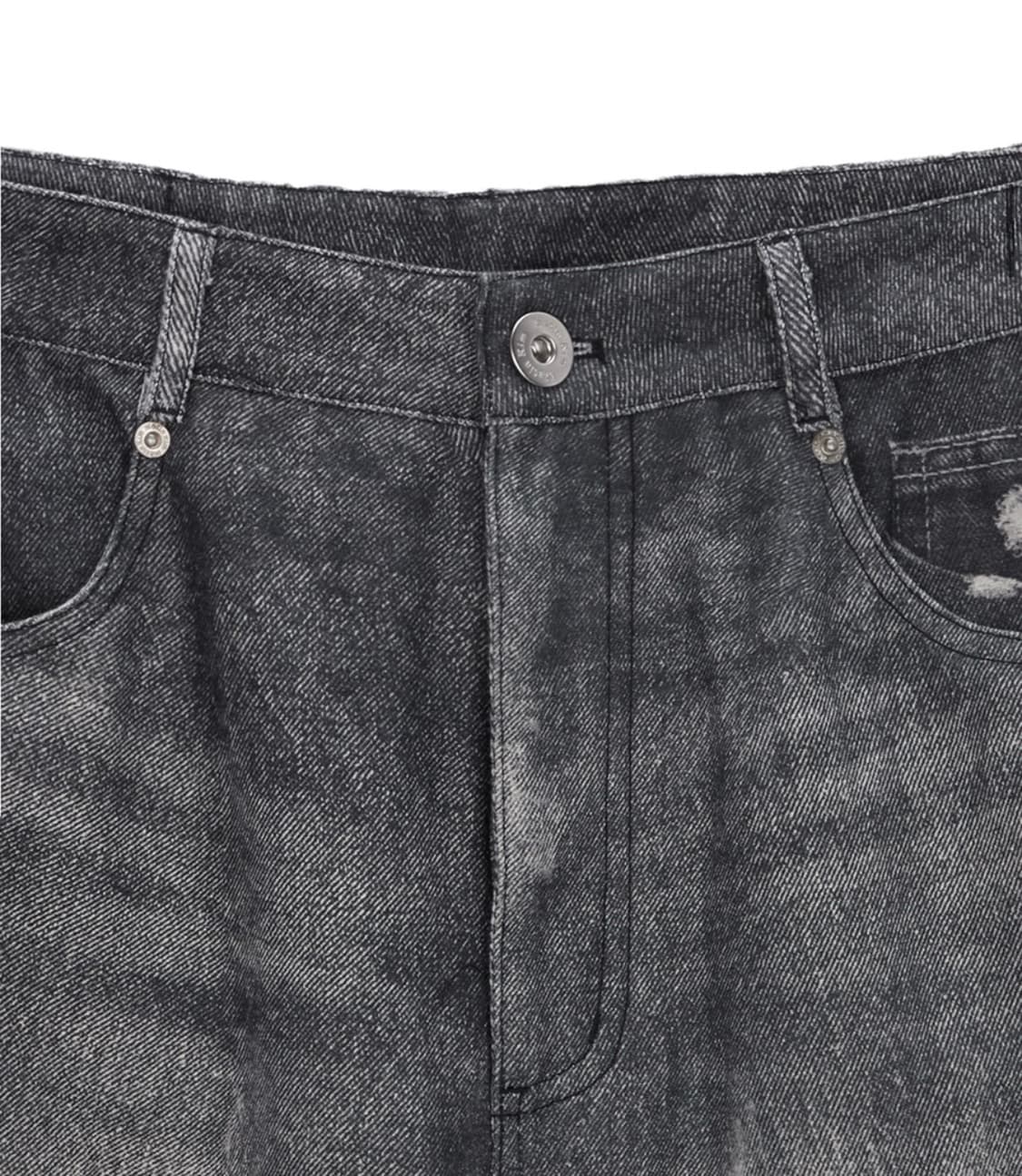 마뗑킴 VINTAGE GRAPHIC PRINTED DENIM PANTS 상품이미지3