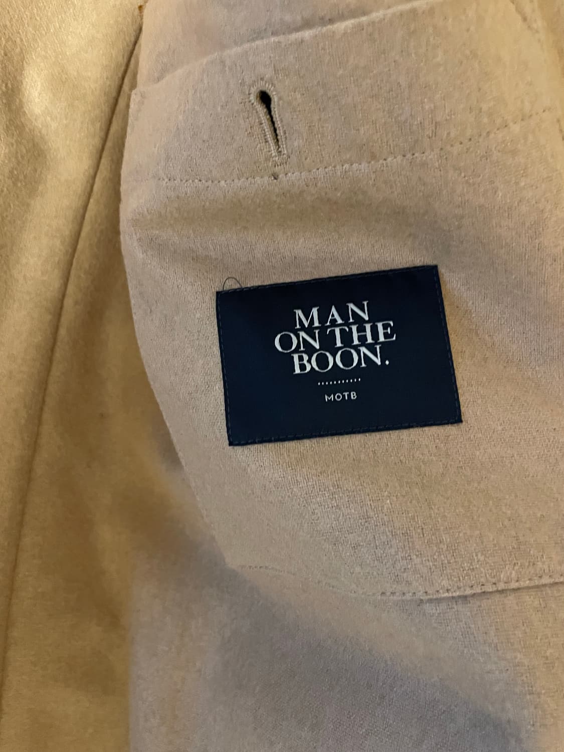 맨온더분 남성 네이비 더플 코트 52사이즈 상품이미지4