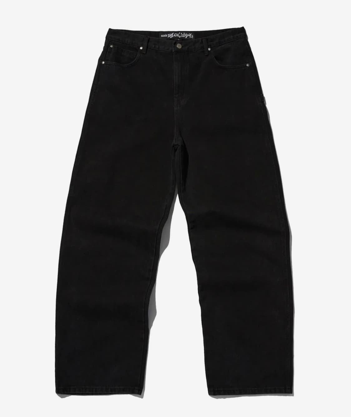 스웨이드 배기핏 데님 상품이미지2