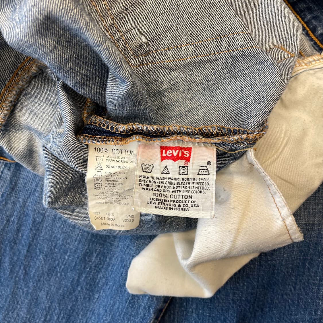 00s 리바이스 501 데님 (32) 상품이미지6