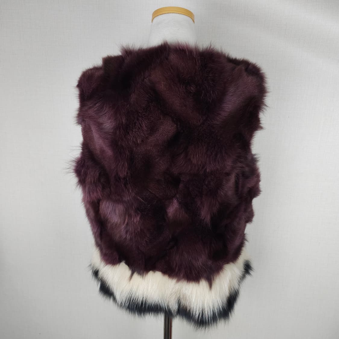 조이너스 여우털 베스트 여성66사이즈  상품이미지4