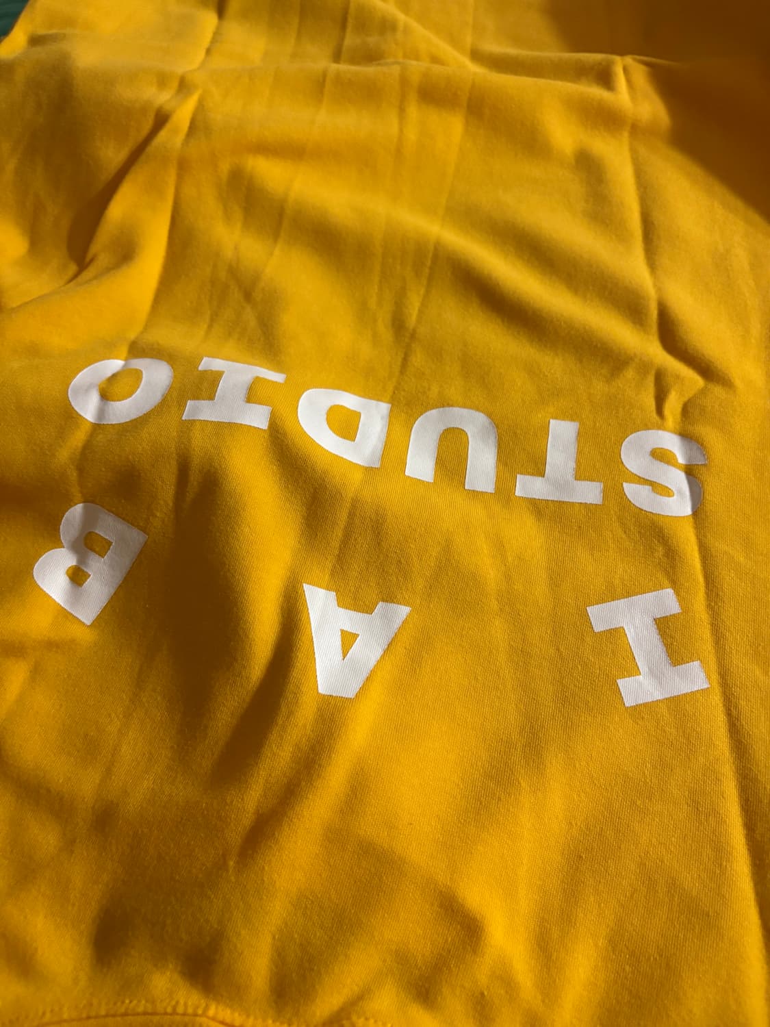 Iab 아이앱 스튜디오 옐로우 반팔 상품이미지2