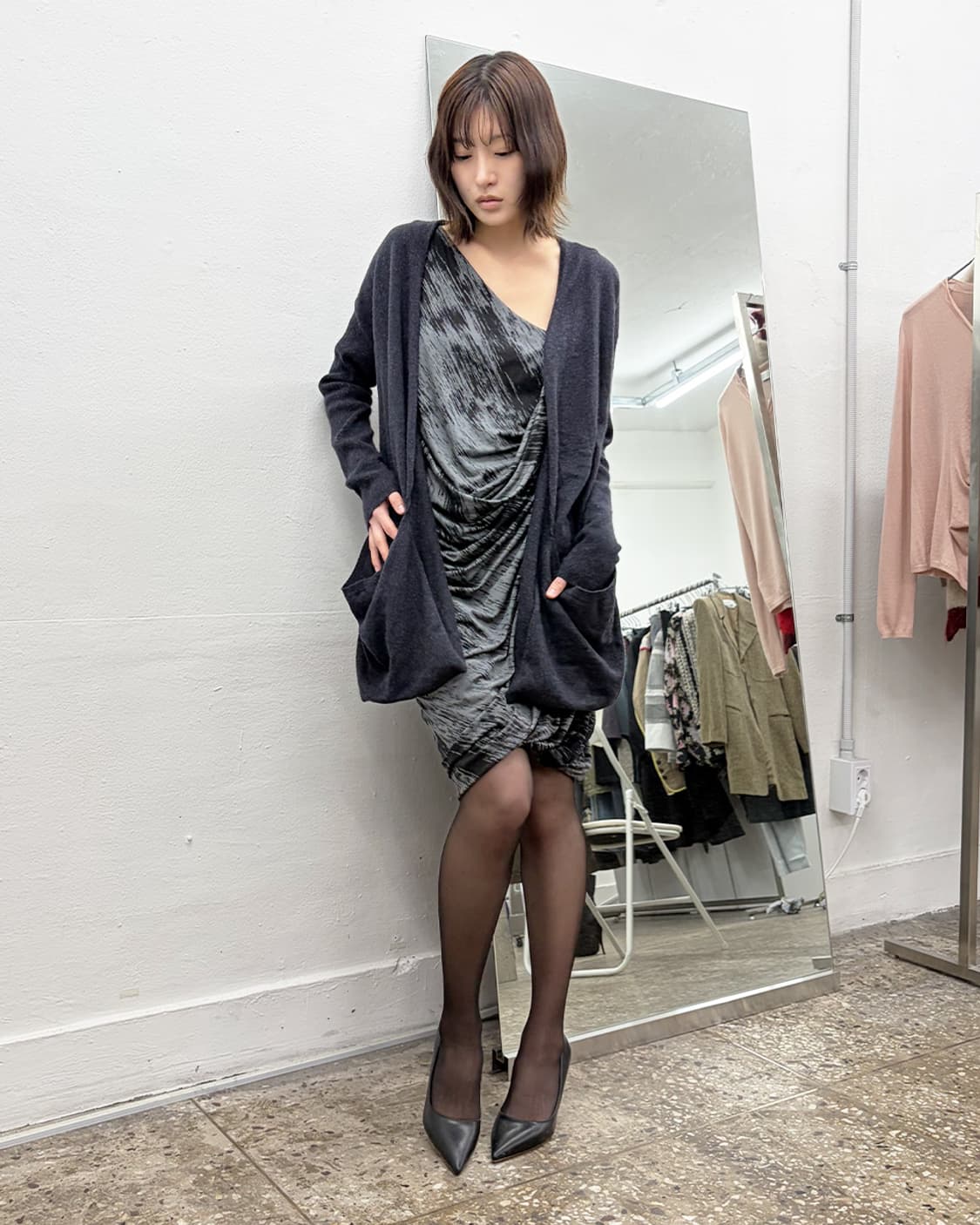 TSE 빅포켓 캐시미어 가디건 상품이미지6