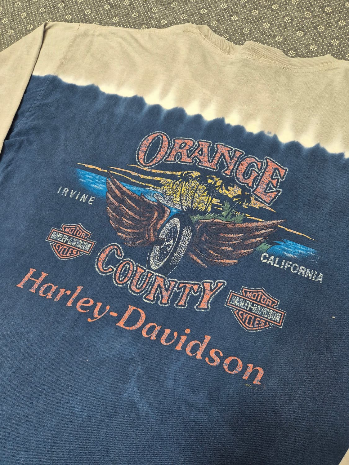 [XL]90s US Made 할리데이비슨 롱슬리브 - 192 상품이미지2