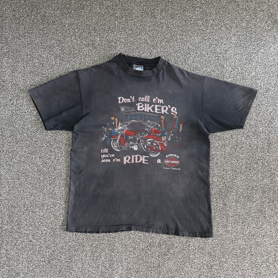 80s 빈티지 할리데이비슨 티셔츠 상품이미지1