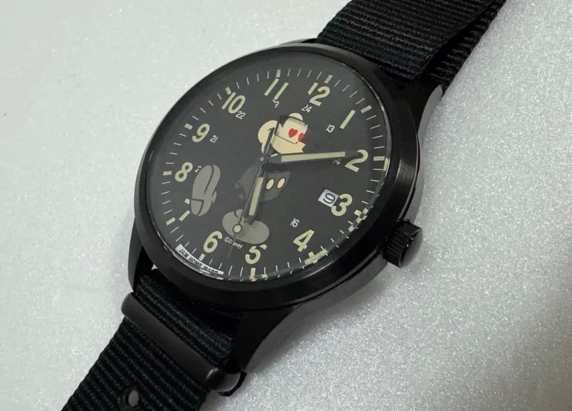 Jam Home Made 표정 바뀌는 미키 마우스 시계 (풀박스) 상품이미지1