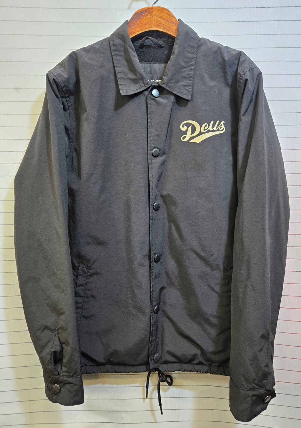 데우스 엑스 마키나 코치 자켓 블랙 상품이미지1