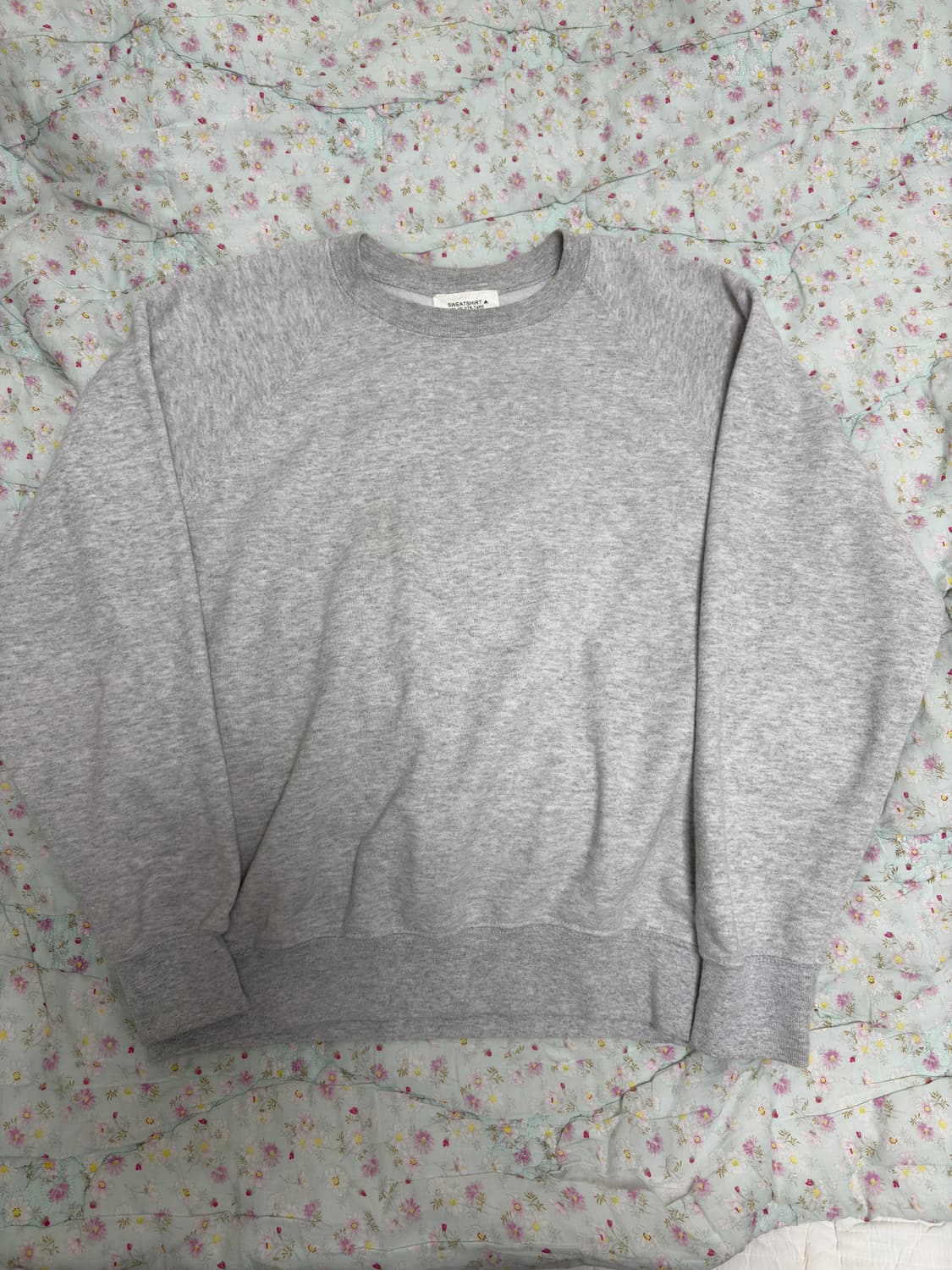 영국군 보급 트레이닝 셔츠 그레이 맨투맨 M(100-105) 상품이미지1