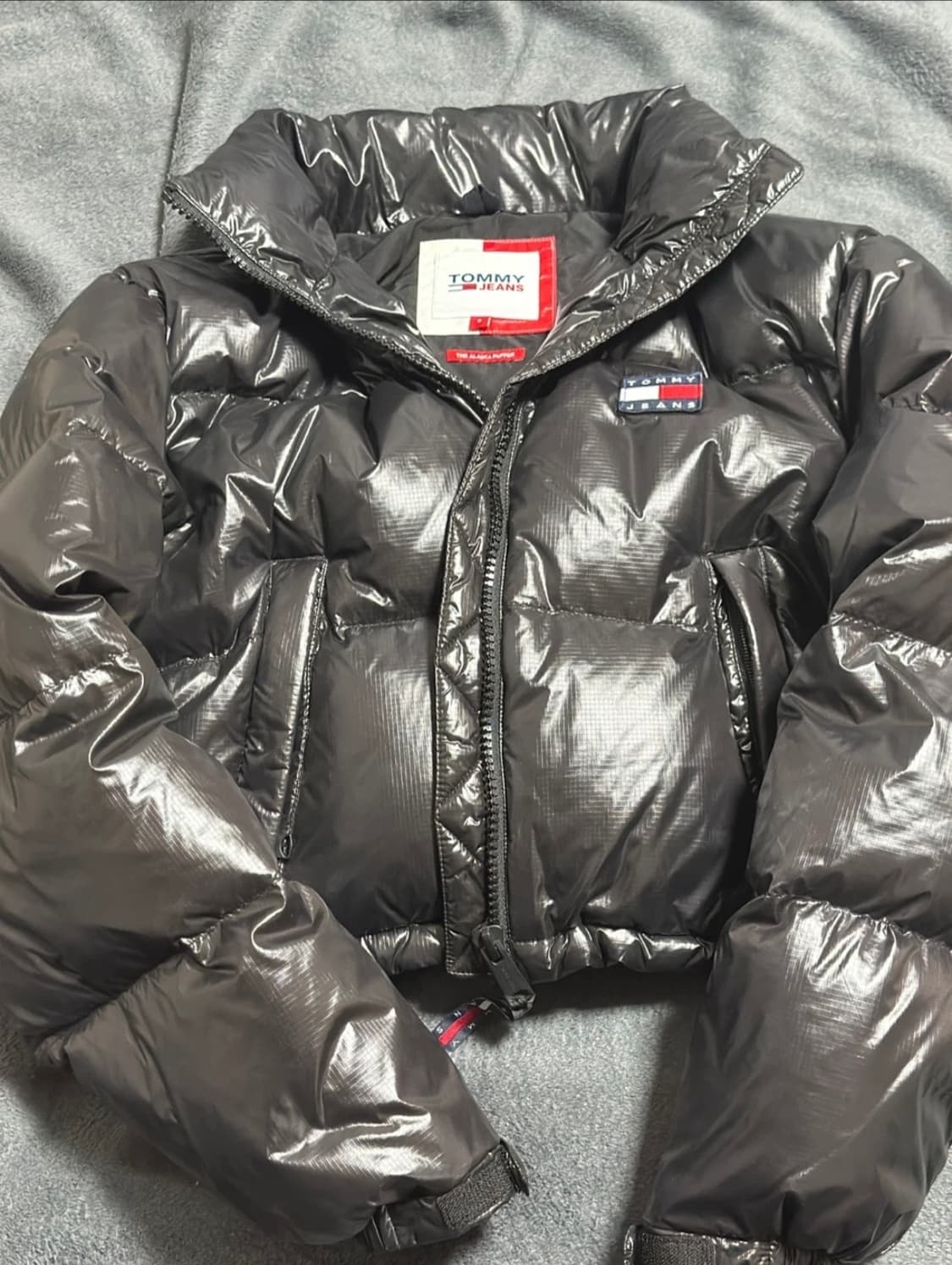 타미진스 알래스카 크롭 푸퍼 블랙 s 상품이미지3