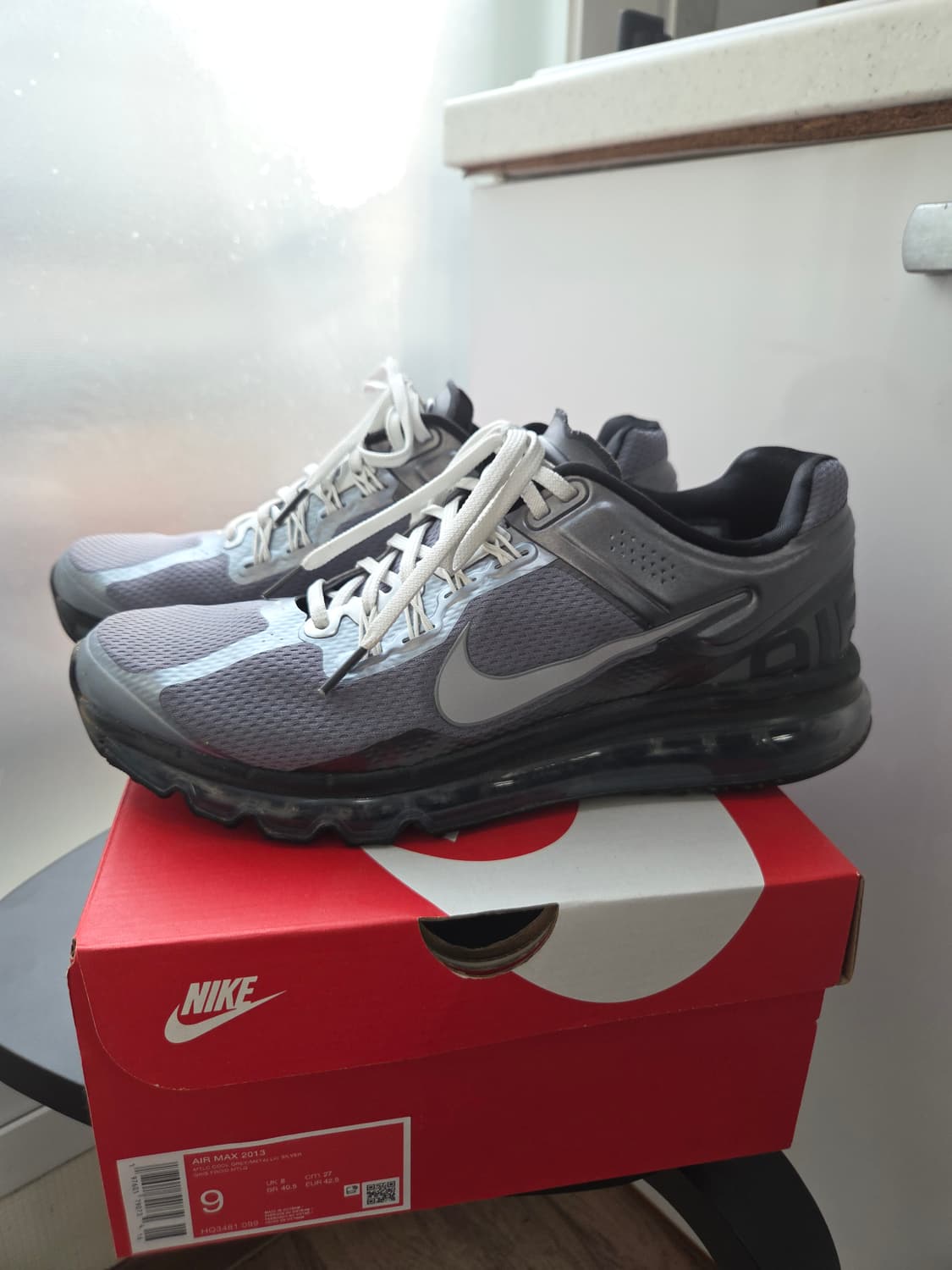 나이키 에어맥스 2013 메탈릭 실버 상품이미지1