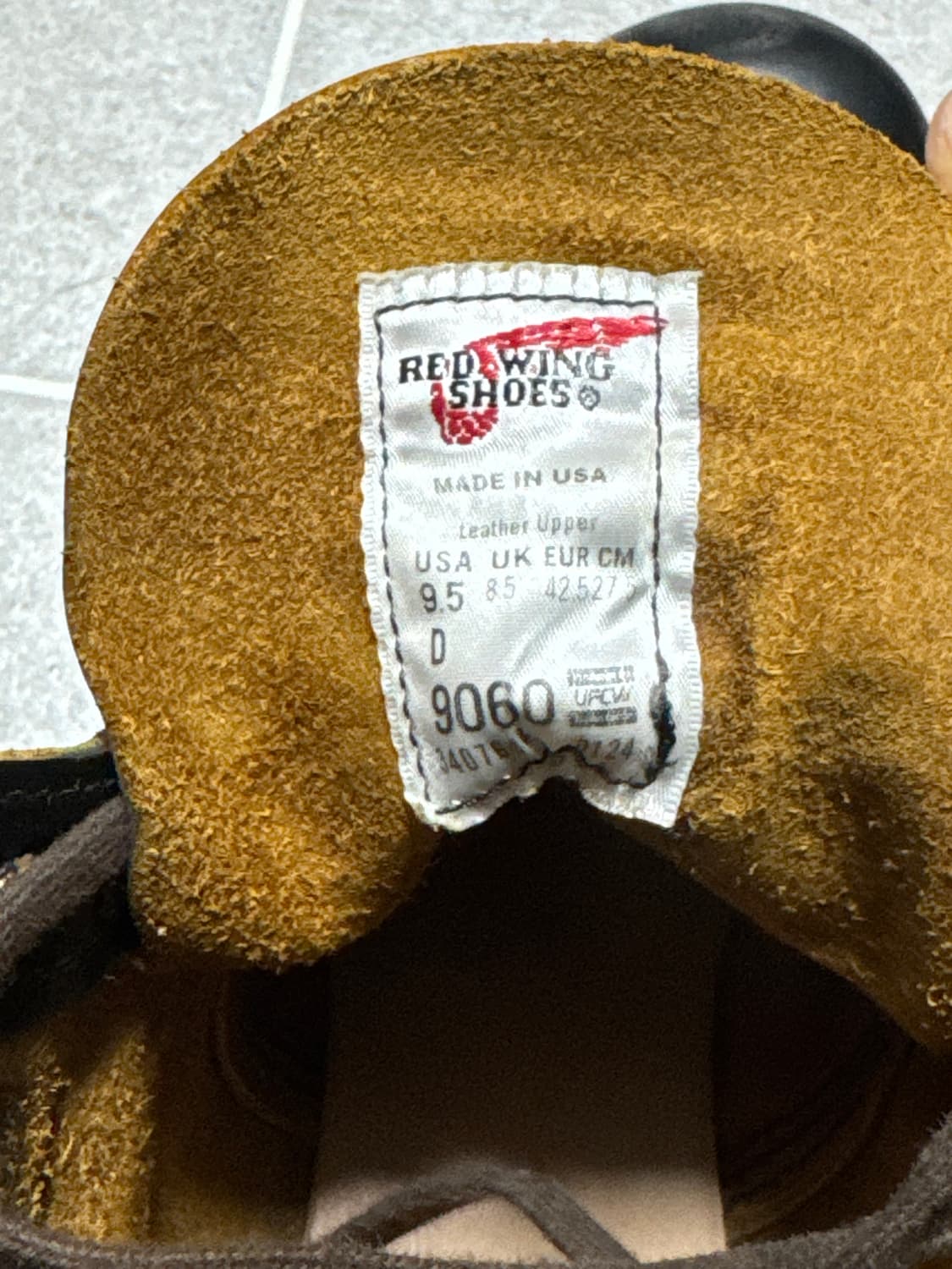 레드윙 9060 9.5d 상품이미지7